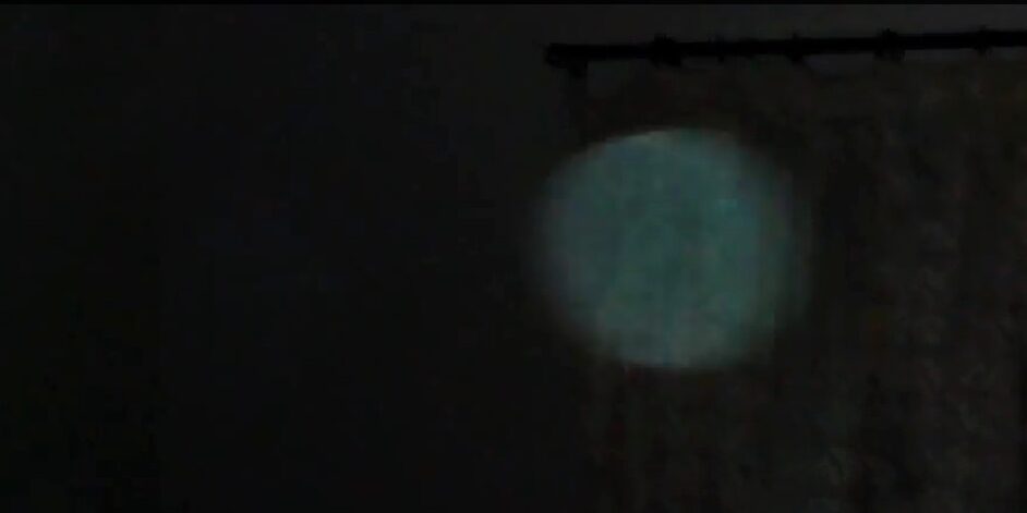 Orb caught on camera when offering help with the Paranormal in Wales.